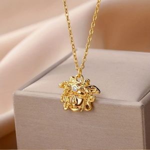 MEDUSA PENDANT NECKLACE